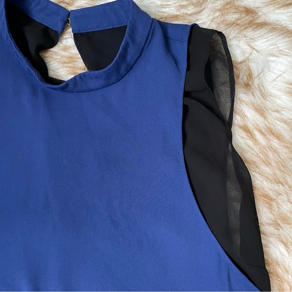 Rachel Roy layered chiffon asymmetric tank - Picture 7 of 9